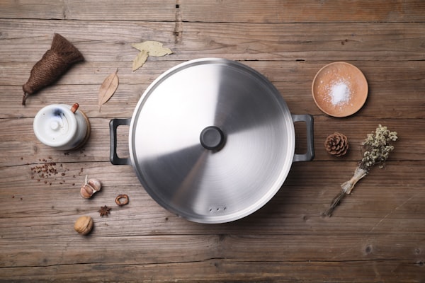 Premium Stainless Steel Non-Stick Cookware Set (10 Pcs)